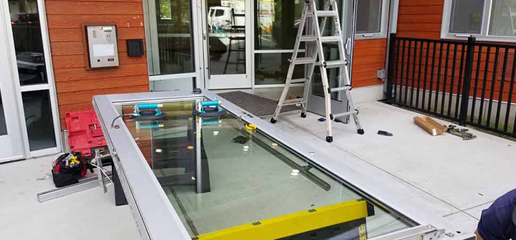 storefront door glass replacement Sausalito